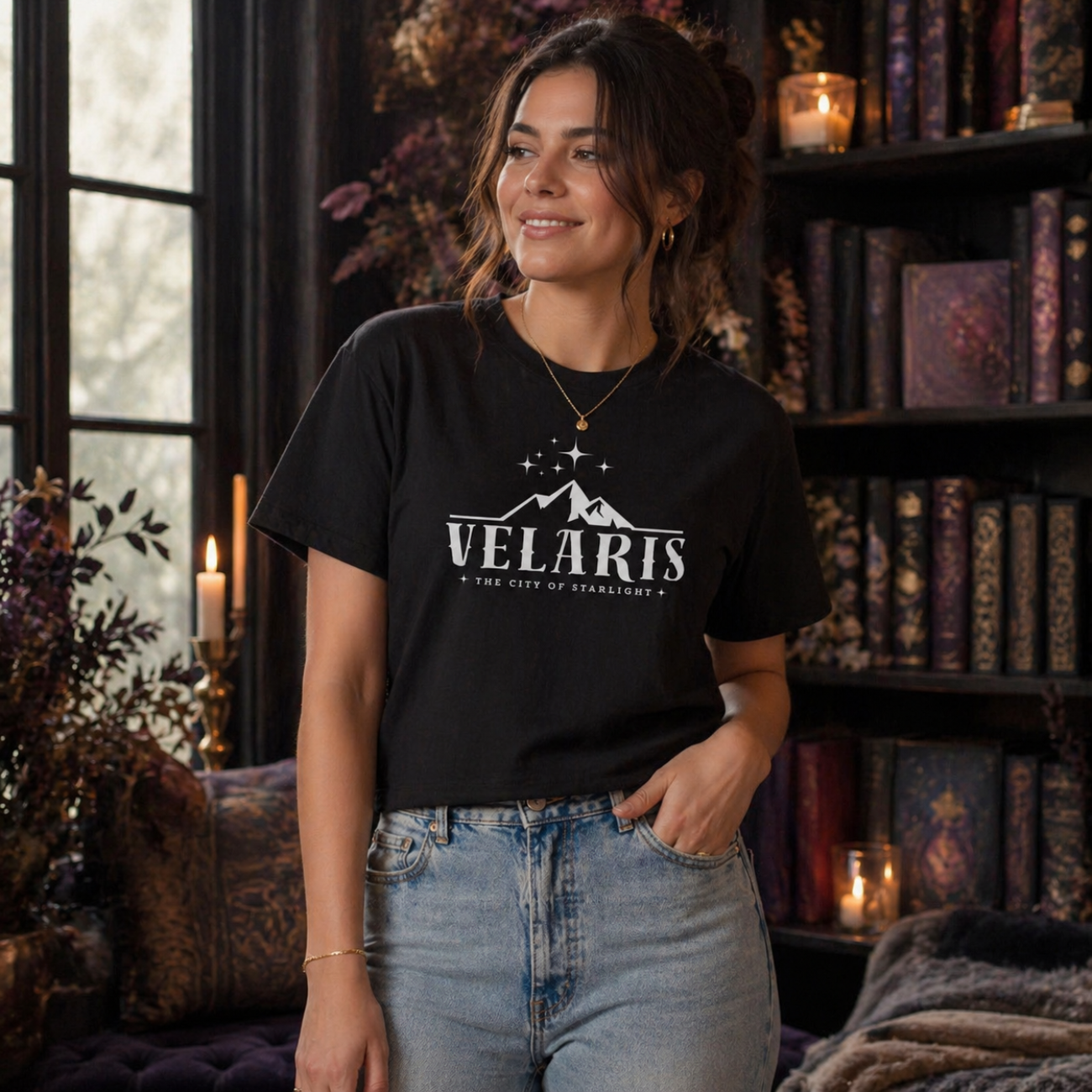 Velaris City of Starlight Women's Boxy Tee