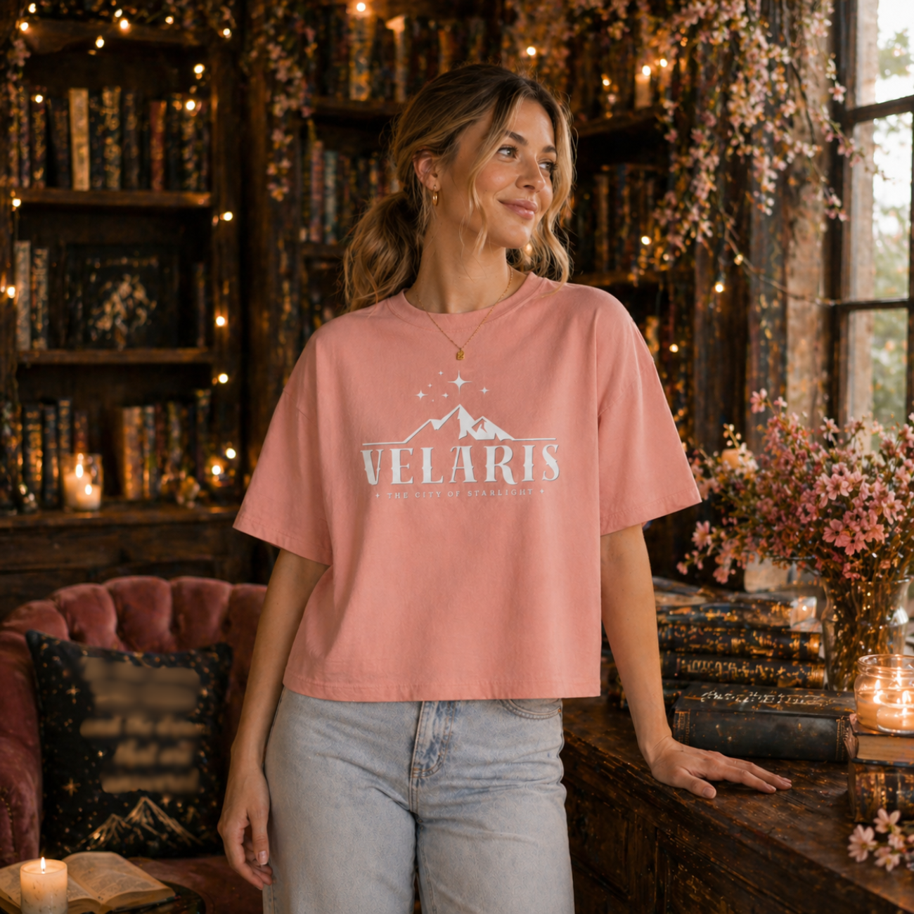 Velaris City of Starlight Women's Boxy Tee