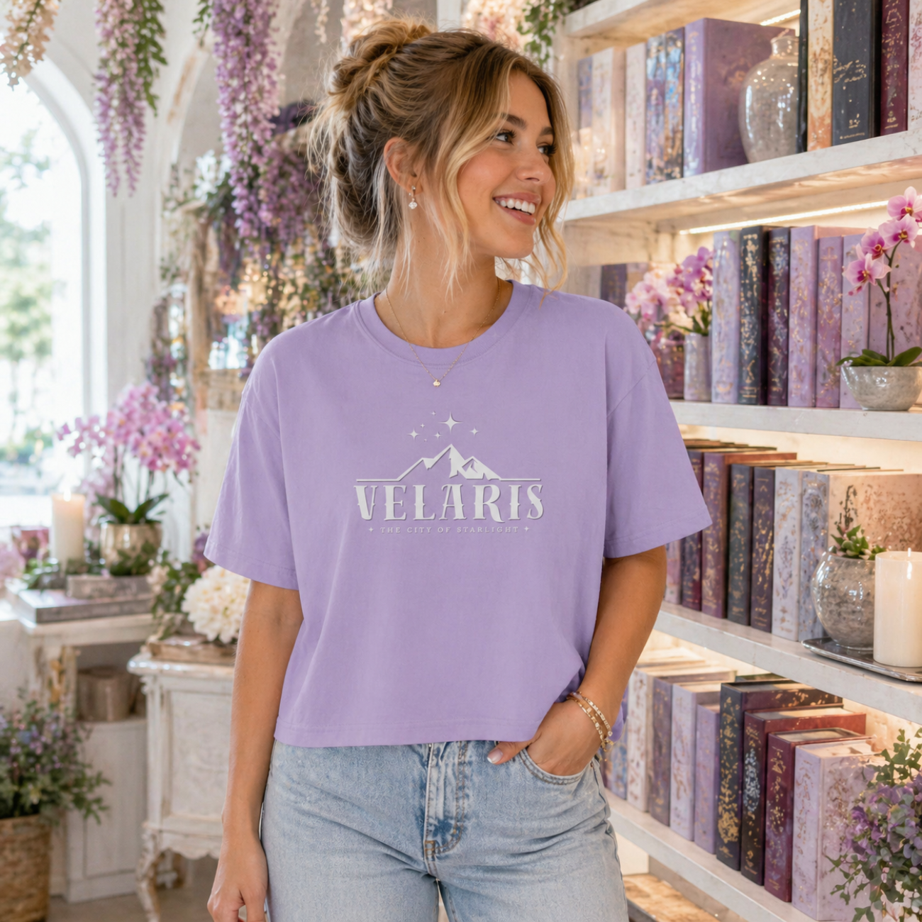 Velaris City of Starlight Women's Boxy Tee