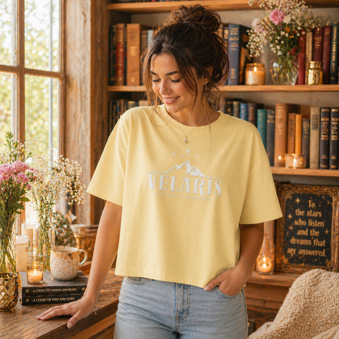 Velaris City of Starlight Women's Boxy Tee