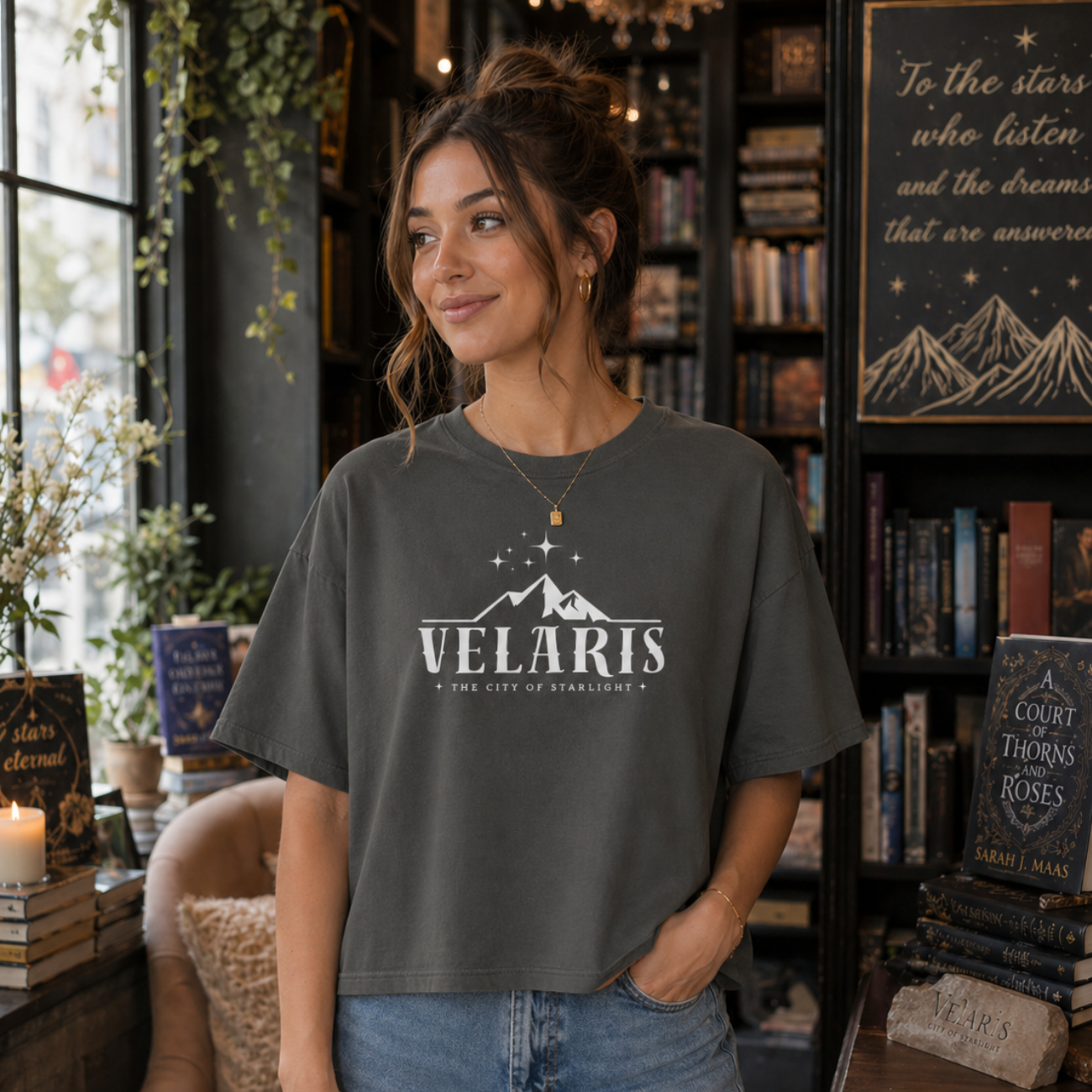 Velaris City of Starlight Women's Boxy Tee