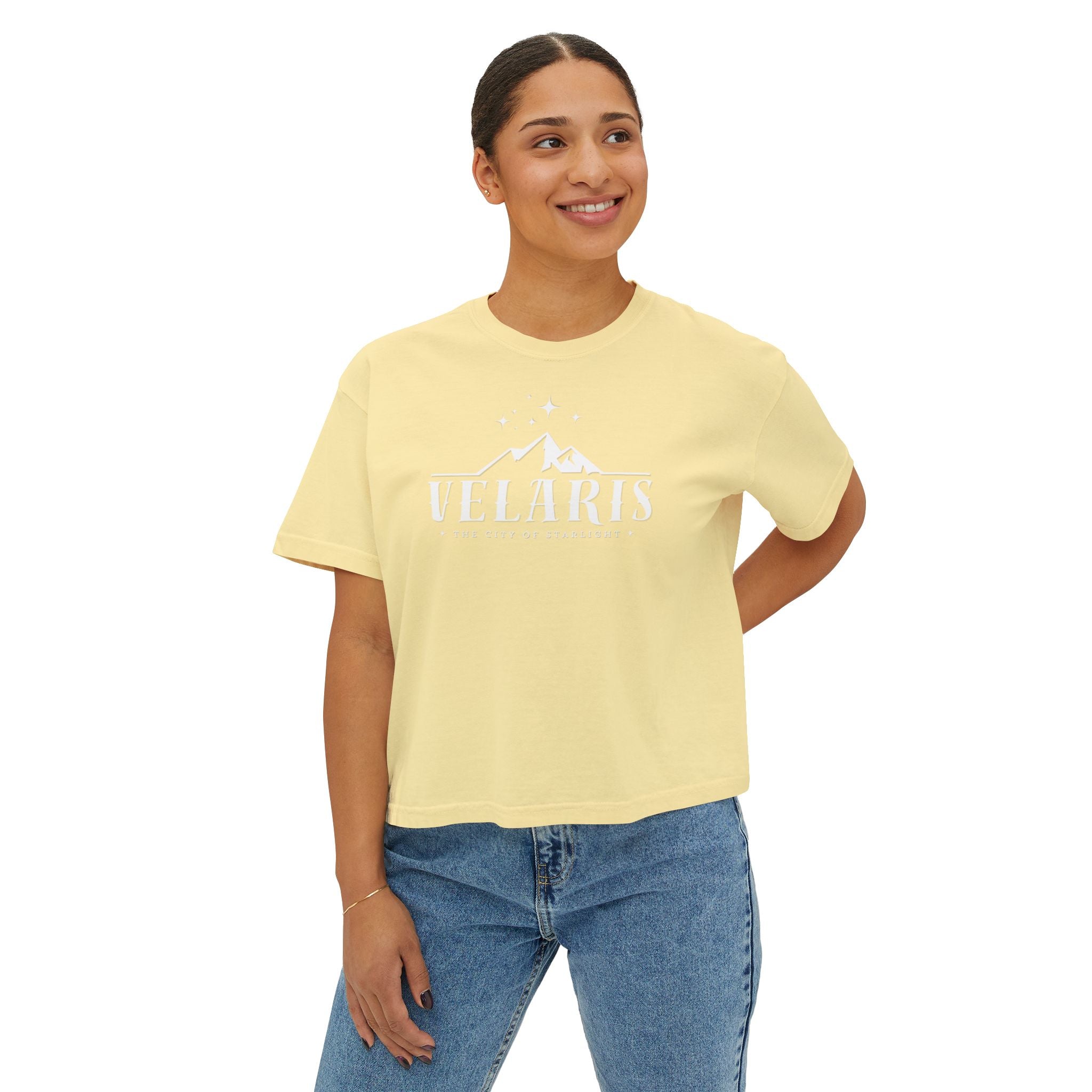 Velaris City of Starlight Women's Boxy Tee